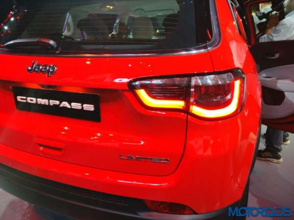 Jeep Compass launched in India LED tail lamp