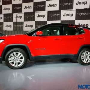 Jeep Compass launched in India side profile