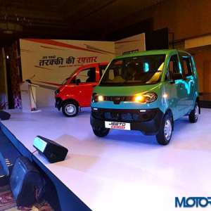 Mahindra Jeeto Minivan India Launch Images