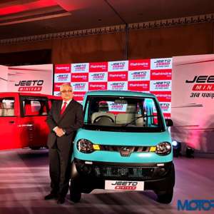 Mahindra Jeeto Minivan India Launch Images