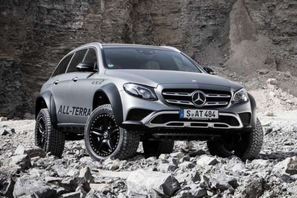 Mercedes Benz E Class All Terrain Squared Revealed