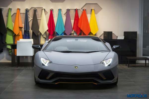 One-off Lamborghini Aventador S front