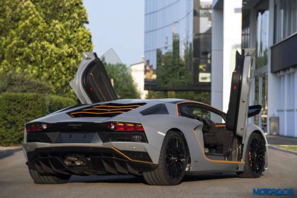 One-off Lamborghini Aventador S rear