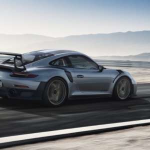 Porsche  GT RS action shot