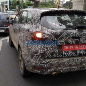 Renault Kaptur testing