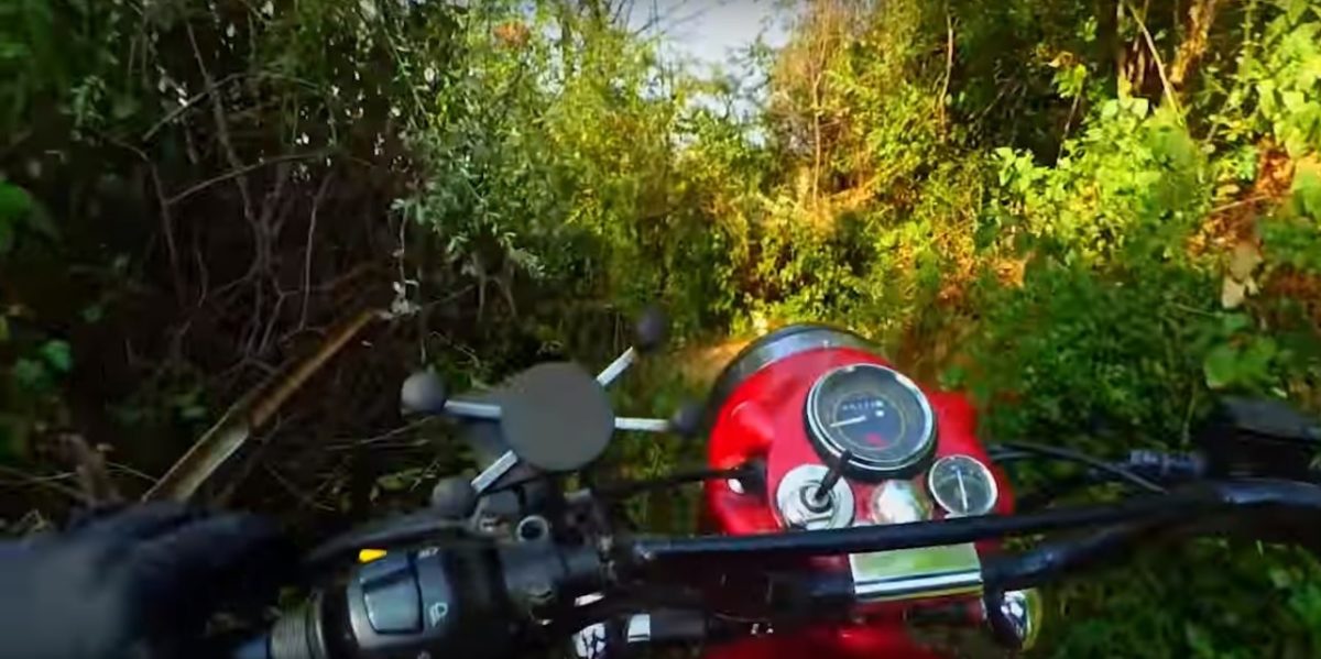 Royal Enfield Electra Trials style