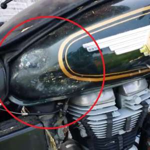 Royal Enfield Motorcycles Damaged In Transit