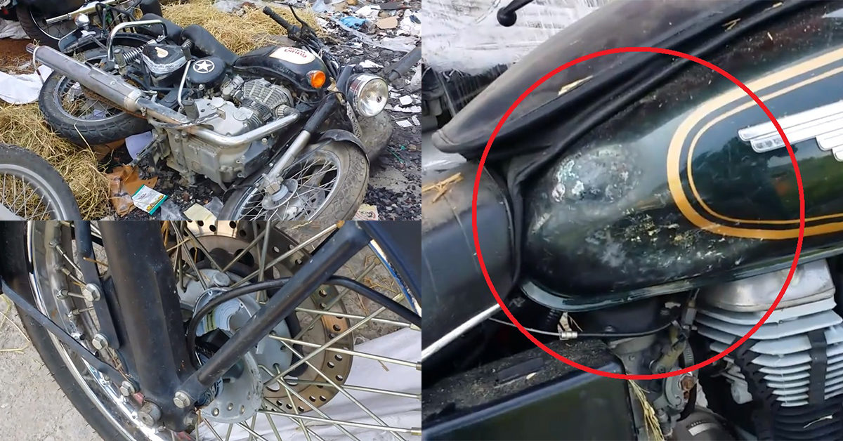 Royal Enfield Motorcycles Damaged In Transit Feature Image