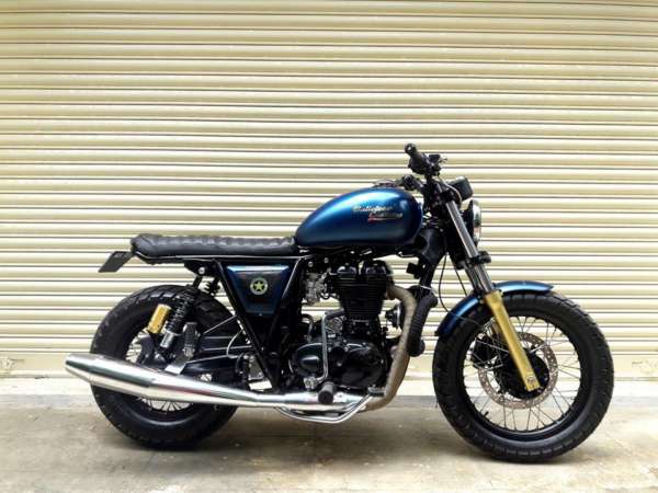 Scrambler  by Bulleteer Customs side profile