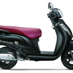 Suzuki Access  Metallic Matt Black