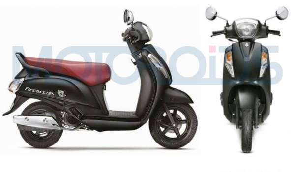 Suzuki Access 125 Special Edition new colours Matte Black