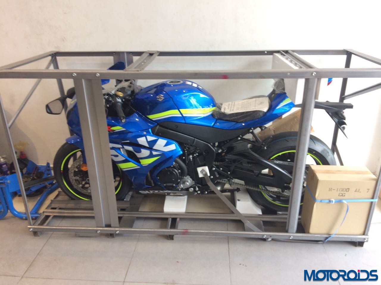 India S First 17 Suzuki Gsxr1000 Has Arrived To Be Delivered By Dream Suzuki Palm Beach