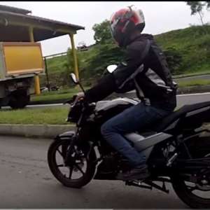 TVS Apache RTR Spied