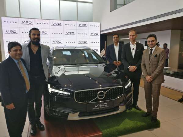 Volvo V90 Cross Country India Launch with top management