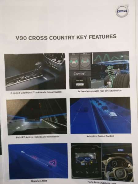 Volvo V90 Cross Country India launch key features