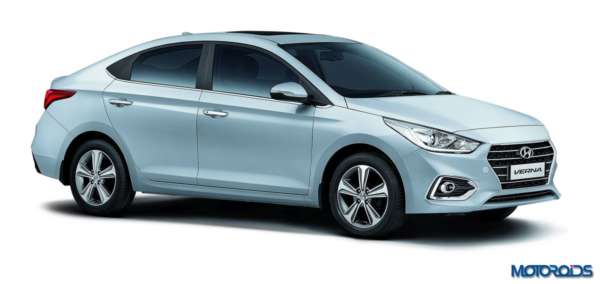 2017 Hyundai Verna facelift side profile