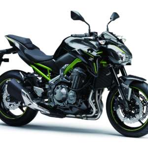 Kawasaki Z pearl mystic grey with metallic flat spark black