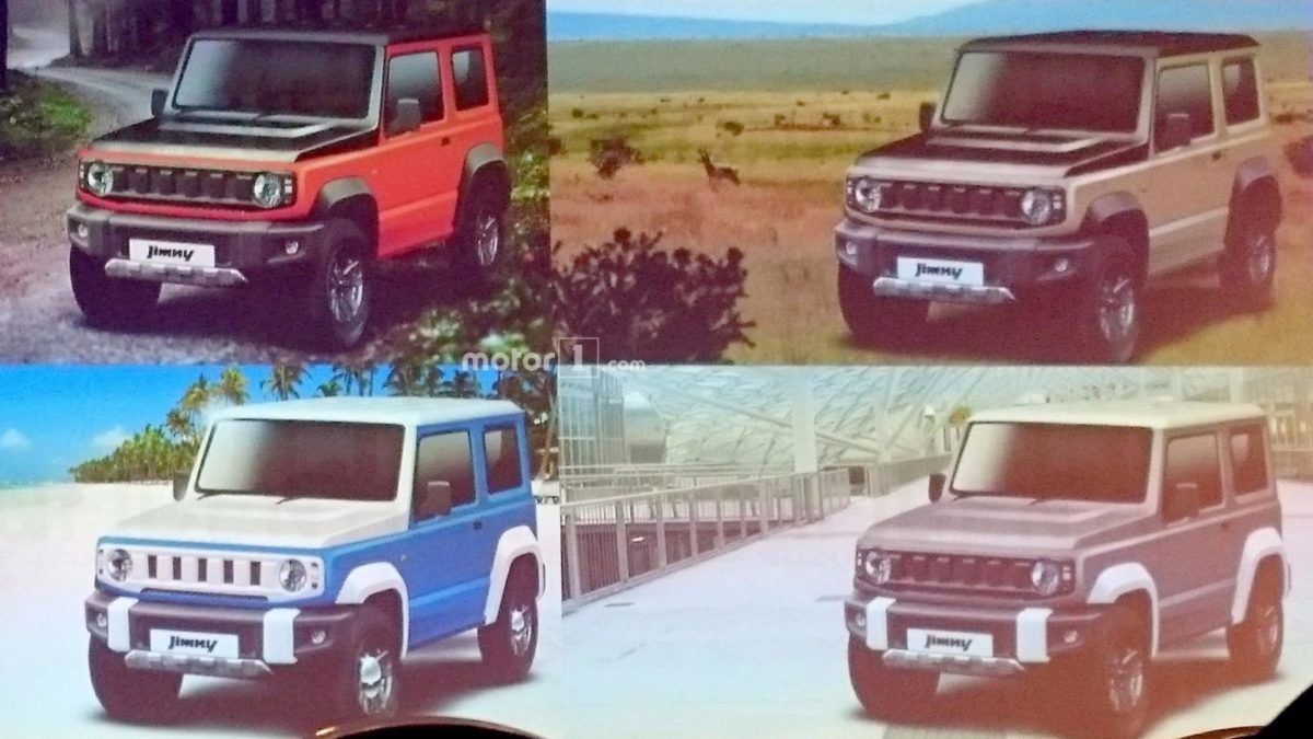 suzuki jimny leaked official image