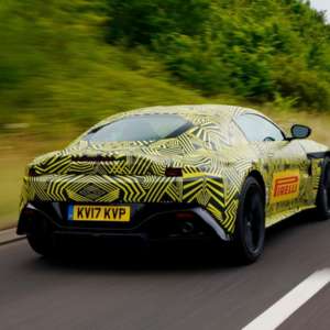 AstonMartinVantageTeased()