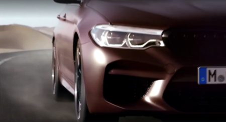 BMW M5 teaser
