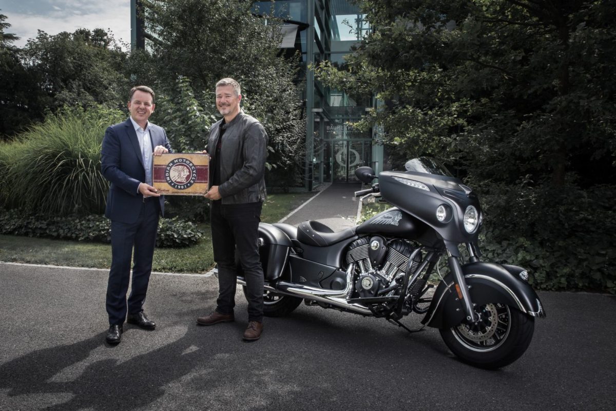 Baume Mercier And Indian Motorcycle Announce Partnership