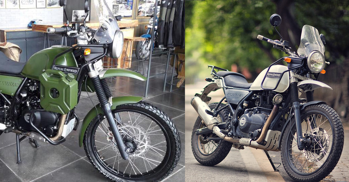 Custom Painted Royal Enfield Himalayan Feature Image