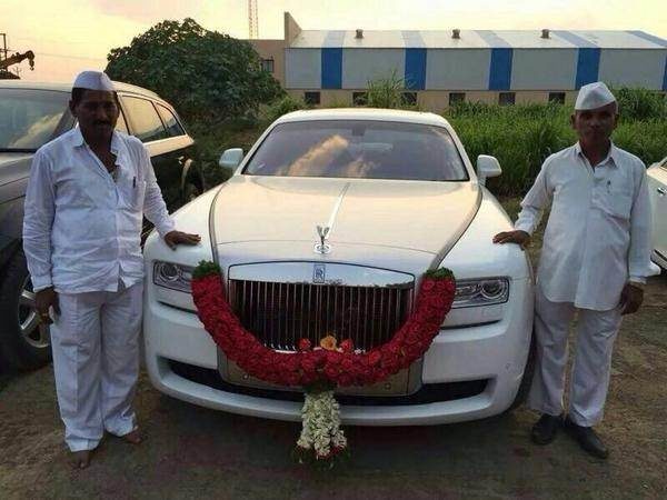 Farmer from Pune and his Rolls Royce