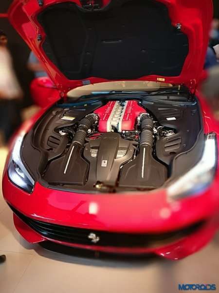 Ferrari GTC4Lusso engine bay