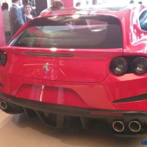 Ferrari GTCLusso rear right profile