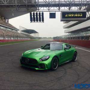 Mercedes AMG GT R at the BIC