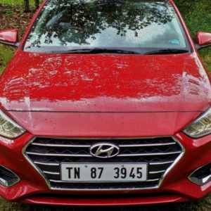 New  Next gen Hyundai Verna Red static car