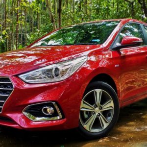 New  Next gen Hyundai Verna static Red