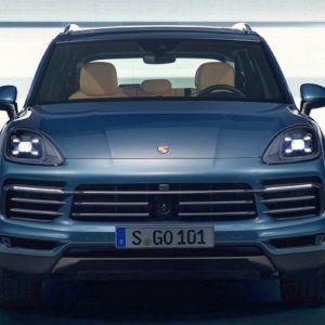 New  third generation Porsche Cayenne front