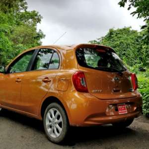 Nissan Micra MC CVT rear three quarter