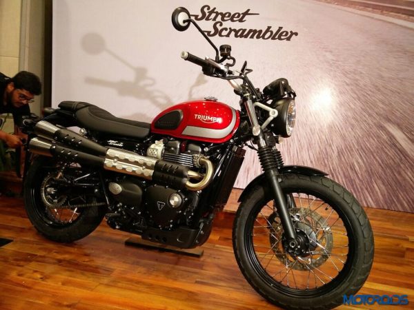 Triumph Street Scrambler India