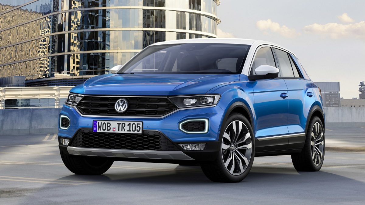 Volkswagen VW T Roc compact crossover front