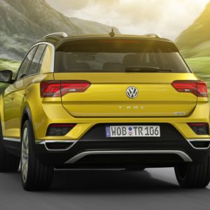 Volkswagen VW T Roc compact crossover rear