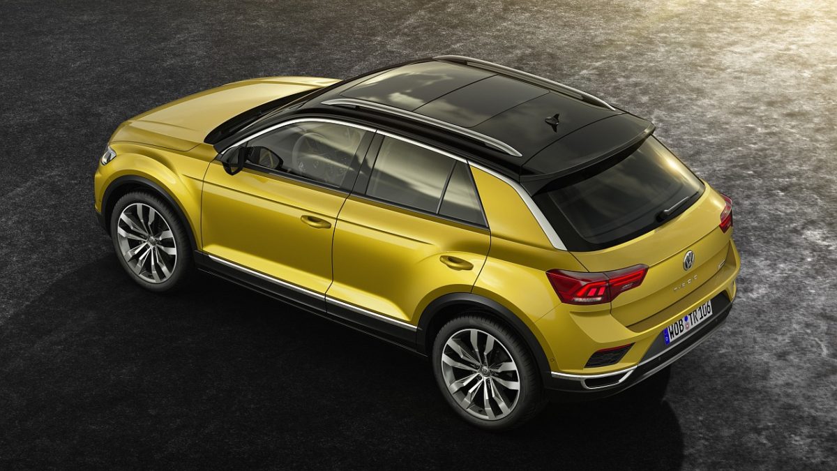 Volkswagen VW T Roc compact crossover rear