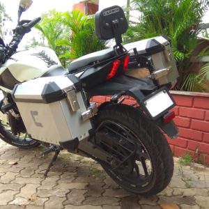 Carbon Racing Inc Custom Aircraft Grade Aluminium Panniers