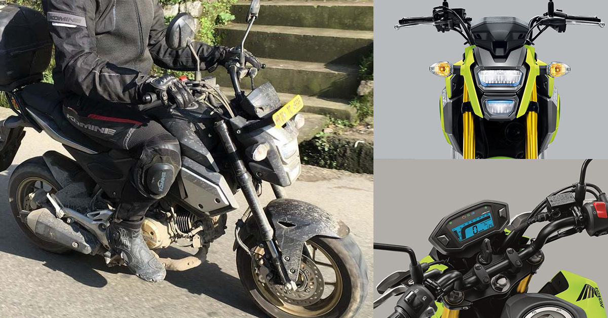 Honda MSX Grom Spied In India Facebook