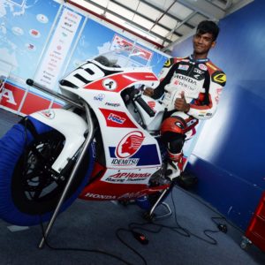 Honda Rider Rajiv Sethu