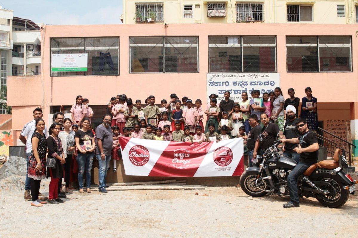 Indian Motorcycle Flags Off Kashmir To Kanyakumari KK Fundraiser Ride