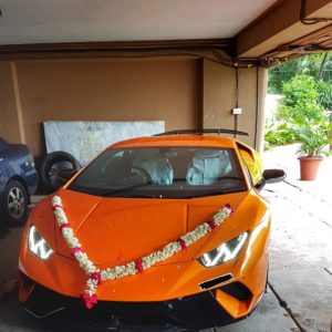 Indias first Lamborghini Huracan Performante