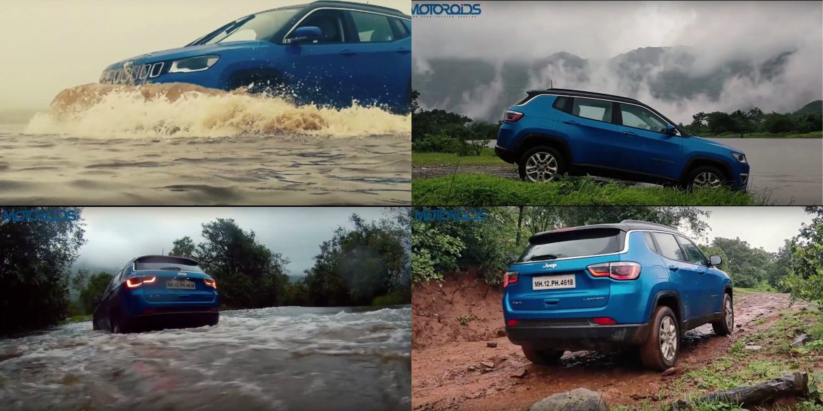 Jeep Compass Off roading Video India