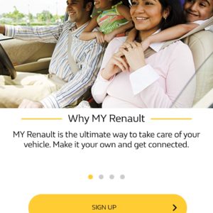 MY Renault App Screen Shots Android