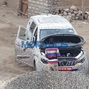 Mahindra U interiors spied