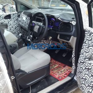 Mahindra U interiors spied