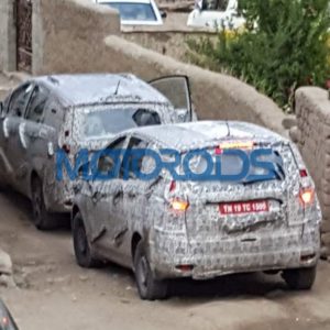 Mahindra U interiors spied