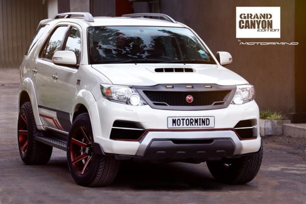Motormind Toyota Fortuner Grand Canyon Edition