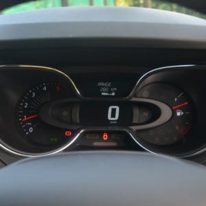 New Renault Captur instrument console